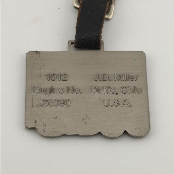 Vintage Case 110 HP Steam Engine Fob Watch - Picture 2 of 2